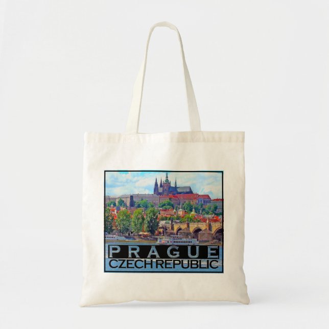 Bolso De Tela Praga (Frente)
