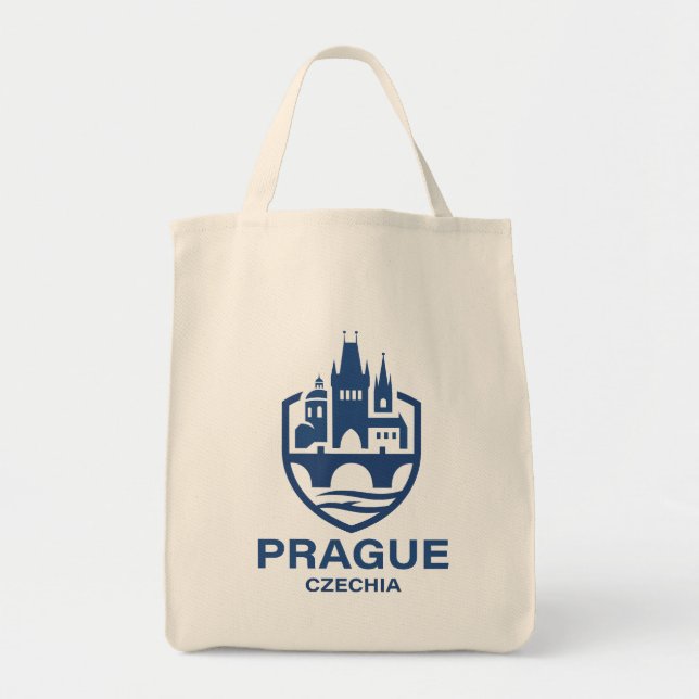 Bolso De Tela Praga Chequia Europa (Frente)