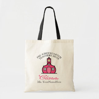 Bolso De Tela Pre los maestros de jardín de infancia tienen