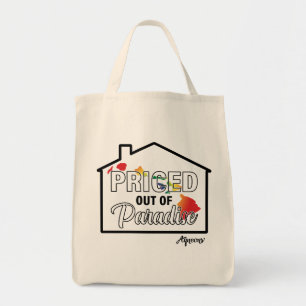 Bolso De Tela Precio fuera del paraíso [negro/arcoiris]