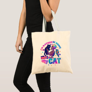 Bolso De Tela Preferiría Estar En Casa...