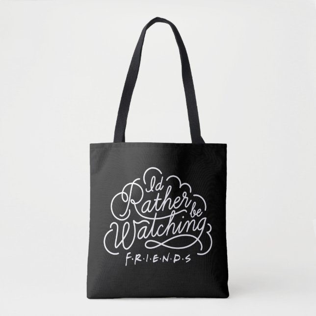 Bolso De Tela Preferiría estar viendo el guión de AMIGOS™ (Anverso)