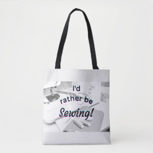 Bolso De Tela Prefiero estar masticando