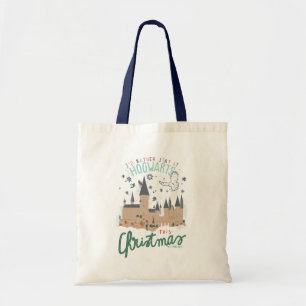 Bolso De Tela Prefiero quedarme en Hogwarts, estos Navidades