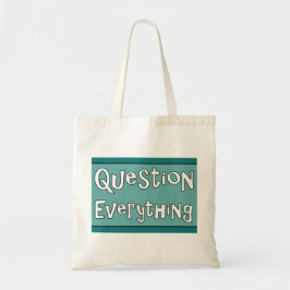 Bolso De Tela Pregunta todo Tote Bag
