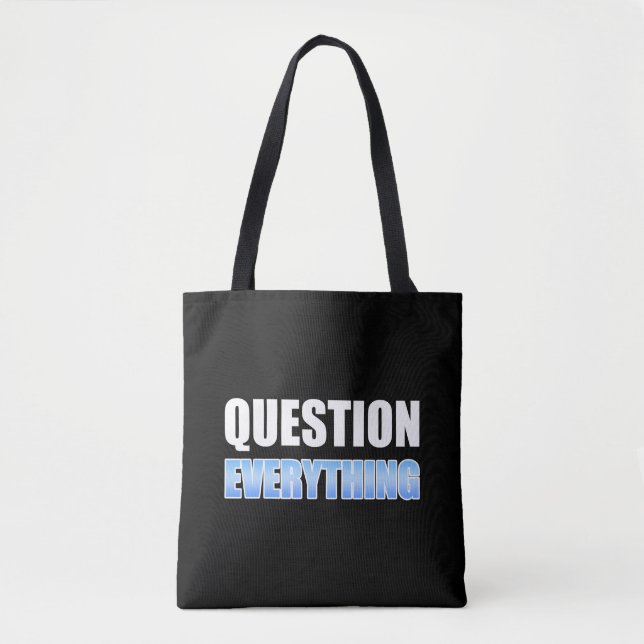 Bolso De Tela Preguntar todo (Anverso)