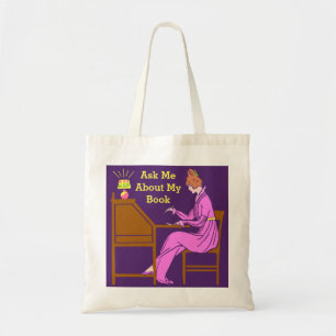 Bolso De Tela Pregúnteme acerca de mi señora Author del art d