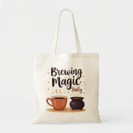 Bolso De Tela Preparando Magia Diaria