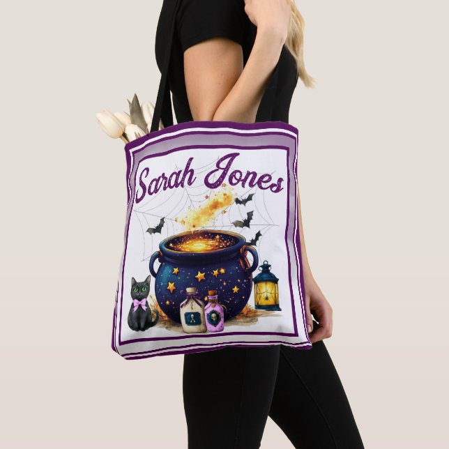 Bolso De Tela Preparando Un Bebé (Detalle)