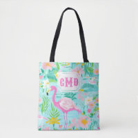 Preppy Summer Flamingo | Monograma