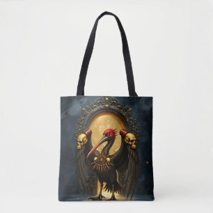 Bolso De Tela Presagio de la Puerta Dorada El Pelícano Nocturno