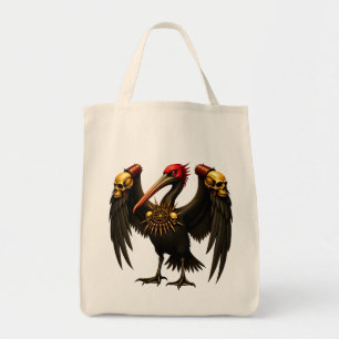 Bolso De Tela Presagio de la Puerta Dorada El Pelícano Nocturno
