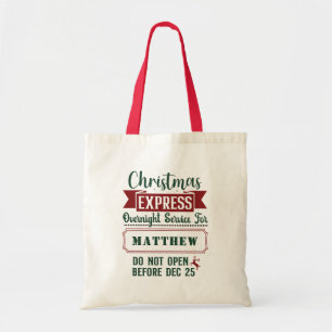 Bolso De Tela Presente Del Regalo De Navidades Personalizados De