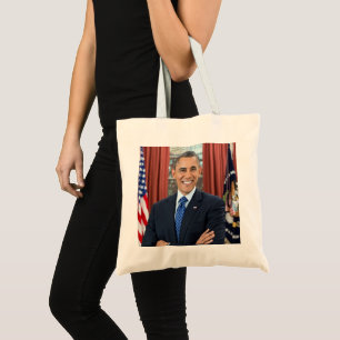 Bolso De Tela President Barack Obama 2nd Term Official Portrait