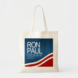 Bolso De Tela Presidente 2012 de Ron Paul
