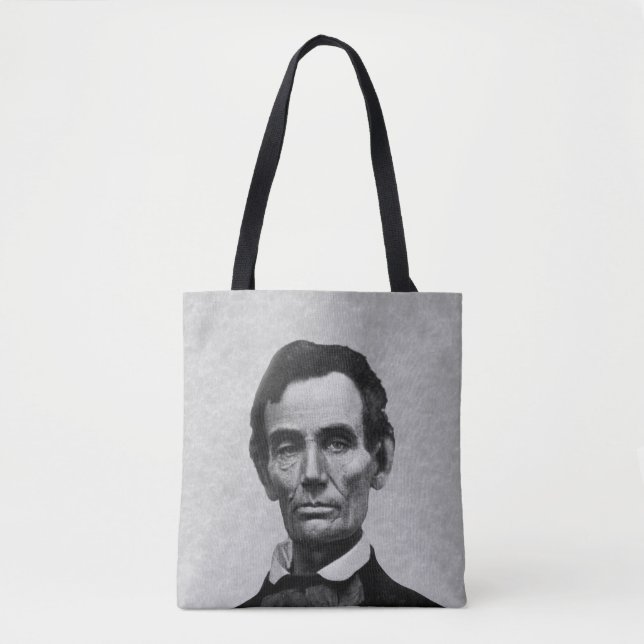 Bolso De Tela Presidente Abe Lincoln (Anverso)