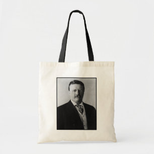 Bolso De Tela Presidente Theodore Roosevelt Retrato Gran Tote B