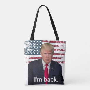 Bolso De Tela Presidente Trump Estoy de vuelta
