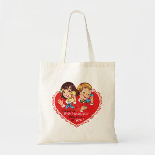 Bolso De Tela Presupuesto de niña y niño dulces de San Valentín