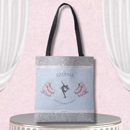 Bolso De Tela Pretty Girl Ice Rink Figure Skating Tote Bag