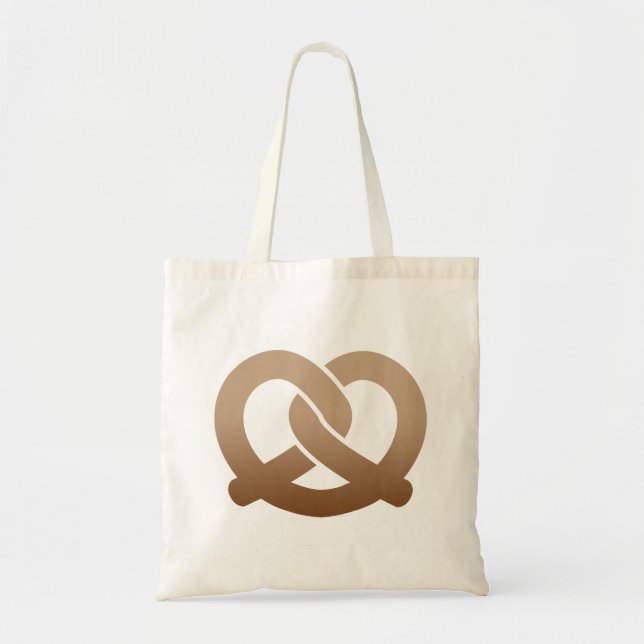 Bolso De Tela pretzel suave (Frente)