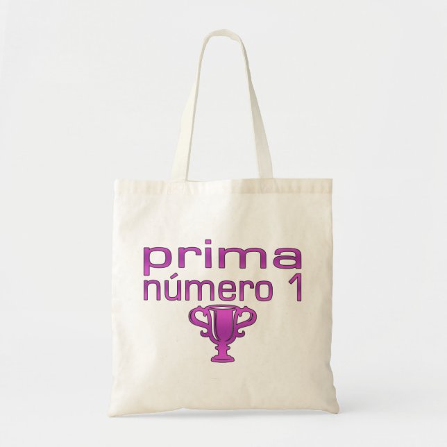 Bolso De Tela Prima Número 1 (Frente)