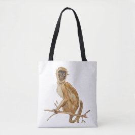 Bolso De Tela Primate Proclivity Monkey Tote Bag