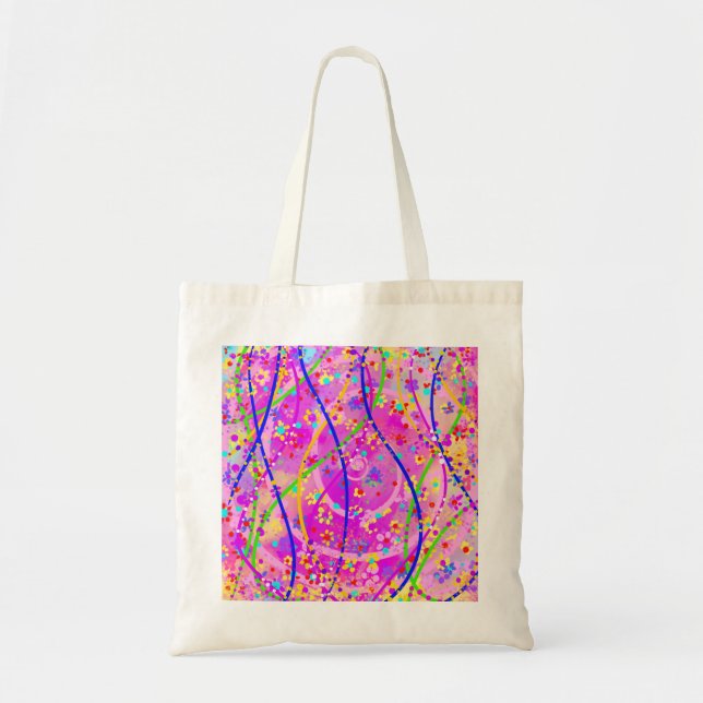 Bolso De Tela Primavera (Frente)