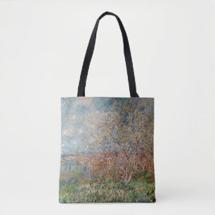 Bolso De Tela Primavera de Claude Monet el  , 1880-82
