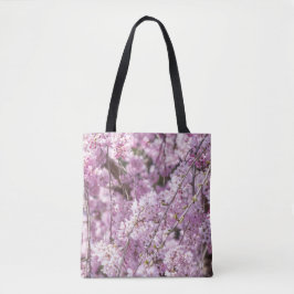 Bolso De Tela Primavera de flores de cerezo