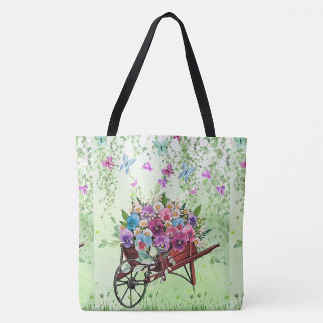 Bolso De Tela primavera, estilo (Anverso)