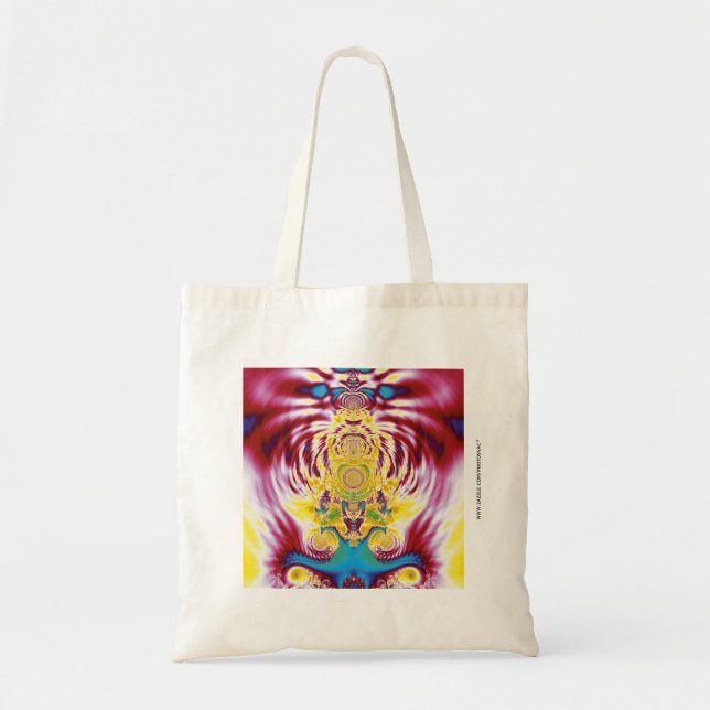 Bolso De Tela Primavera Roja (Frente)