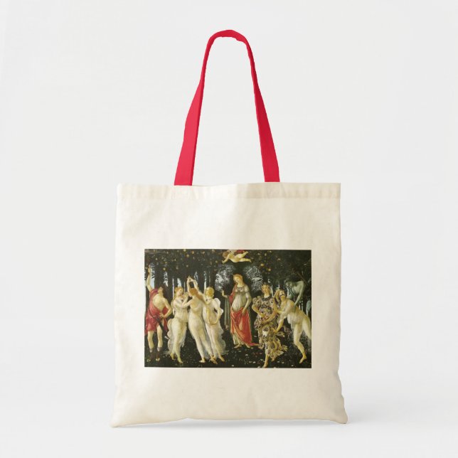 Bolso De Tela Primavera, Sandro Botticelli Bella Artes (Frente)