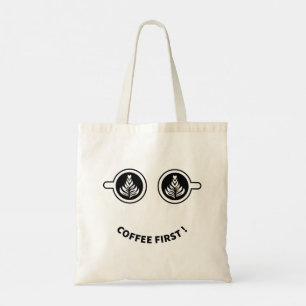 Bolso De Tela Primer café