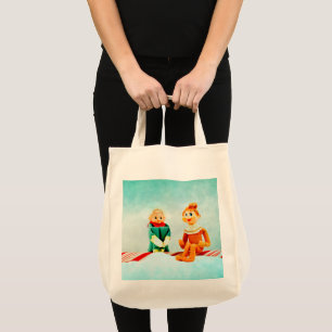 Bolso De Tela Primera fecha de Elf navidades