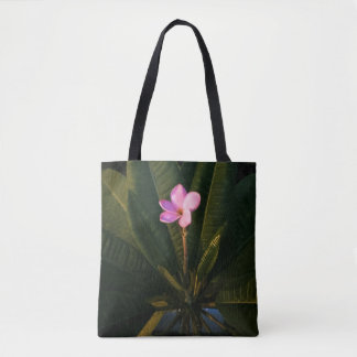 Bolso De Tela Primera Flor, Plumeria