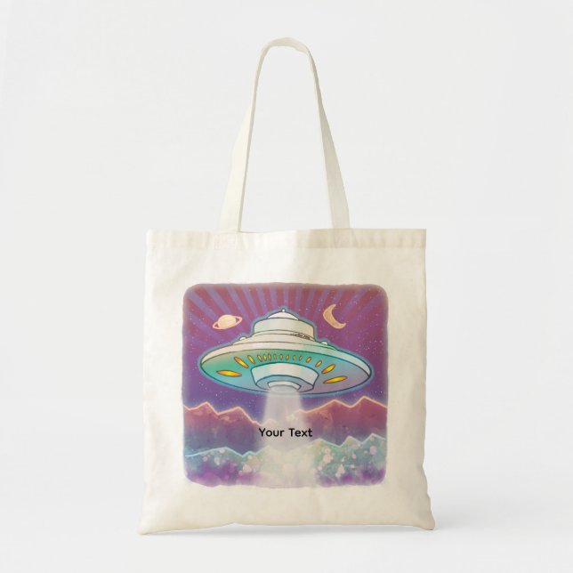 Bolso De Tela Primera Nave Espacial (Frente)