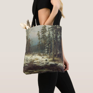 Bolso De Tela Primera nieve