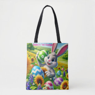 Bolso De Tela Primera Pascua del bebé
