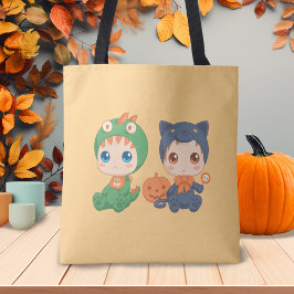 Bolso De Tela Primeros bebés de Halloween Ropa de dragón de gato