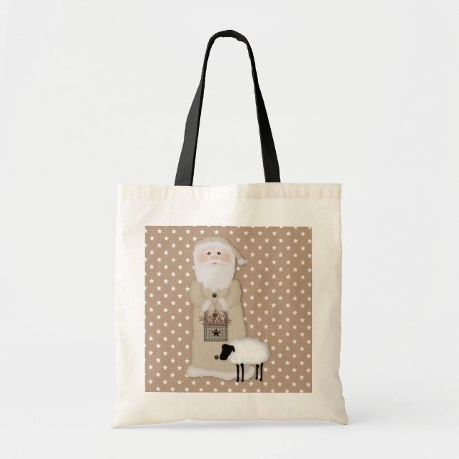 Bolso De Tela Primitive Santa Tote Bag (Frente)