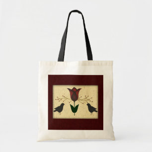 Bolso De Tela Primitive Tulip Budget Tote Bag