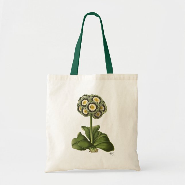 Bolso De Tela Primula Auricula Blue (Frente)