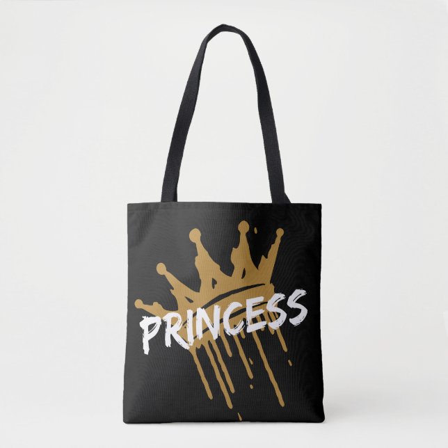 Bolso De Tela Princesa (Anverso)