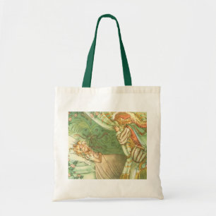 Bolso De Tela Princesa Bella Durmiente, Cuento de Hadas Vintage