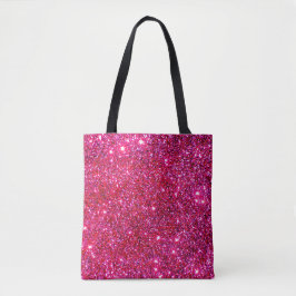 Bolso De Tela Princesa brillante rosada Glittery Fun de las