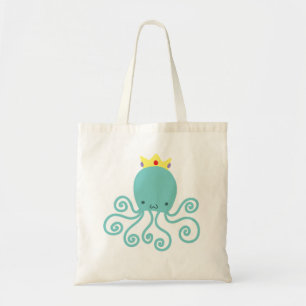 Bolso De Tela Princesa ciánica del pulpo