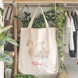 Bolso De Tela Princesa Cisne