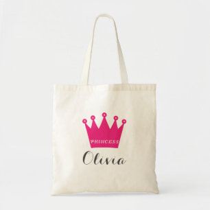 Bolso De Tela Princesa Crown