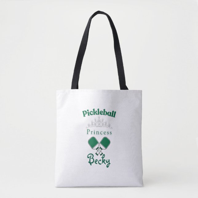 Bolso De Tela Princesa de baloncesto (Anverso)